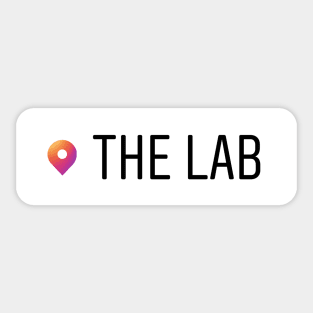 The Lab Location Tag Sticker